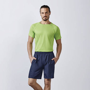 Удобные шорты из специального легкого и дышащего материала, цвет темно-синий  размер XL - BE04430455- Фото №2