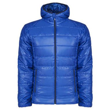 GROENLANDIA Стеганая куртка с наполнителем и капюшоном, цвет ярко-синий  размер S - RA50810199- Фото №1