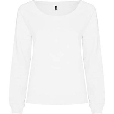Толстовка жіноча, колір білий  розмір L - SU10150301- Фото №1