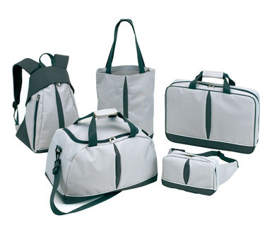 Набір сумок BASIC, колір сірий - 56-0205501- Фото №1