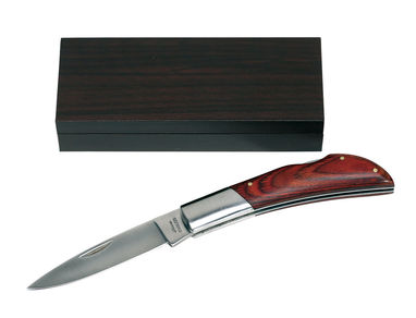 Нож складной SURVIVOR, цвет коричневый, серебристый - 56-0301003- Фото №1