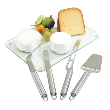 Набір ножів для сиру CHEESE, колір сріблястий - 56-0304358- Фото №1