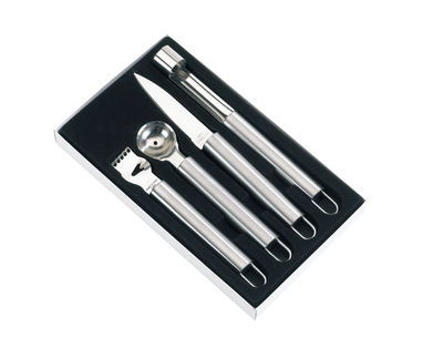 Набір ножів FRUIT, колір сріблястий - 56-0304359- Фото №2