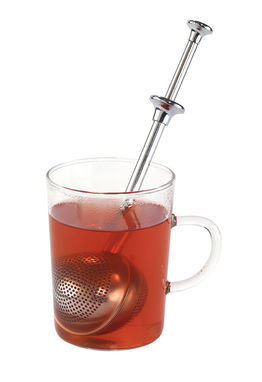 Ситечко для чаю SWEET TEA, колір сріблястий - 56-0304384- Фото №2
