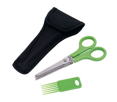 Ножници для зелени RACY, цвет зелёный, серебристый - 56-0307002- Фото №1