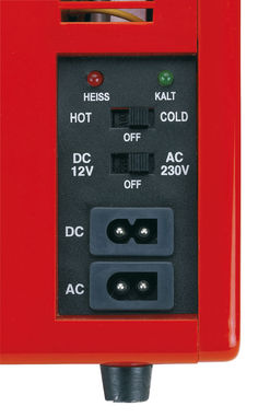 Мини-холодильник/нагреватель HOT AND COOL, цвет красный - 56-0310010- Фото №2