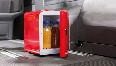 Міні-холодильник/нагрівач HOT AND COOL, колір червоний - 56-0310010- Фото №6