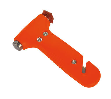 Молоток безопасности SAFETY, цвет оранжевый - 56-0380009- Фото №2