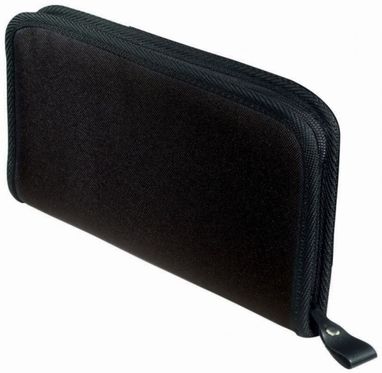 Бумажник дорожный, цвет сплошной черный - 19546409- Фото №5