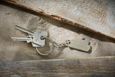 Брелок для ключів CRUISER, колір сріблястий - 56-0407845- Фото №2