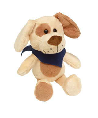 Плюшевая собака VAGABOND, цвет коричневый - 56-0502225- Фото №1