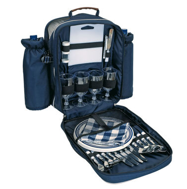 Рюкзак для пикника-холодильник HYDE PARK, цвет синий - 56-0604020- Фото №1