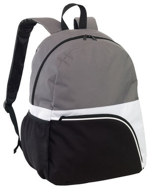 Рюкзак NARVIK, колір чорний, білий, сірий - 56-0819567- Фото №1