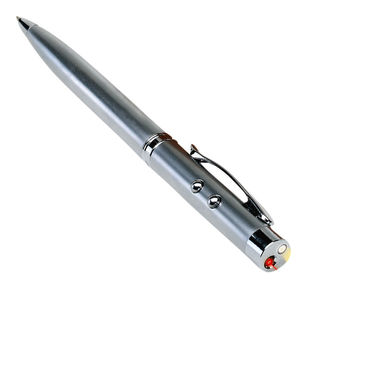 Ручка BUNDLE, колір сріблястий - 56-1102345- Фото №3