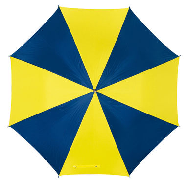 Зонт-трость автоматический DISCO & DANCE, цвет синий, жёлтый - 56-0103005- Фото №1