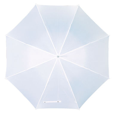 Зонт-трость автоматический DISCO & DANCE, цвет белый - 56-0103010- Фото №1