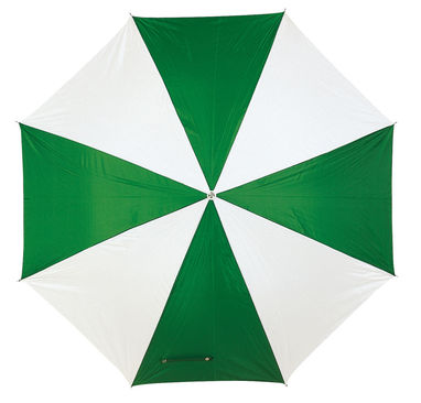 Парасолька-тростина автоматична DISCO & DANCE, колір зелений, білий - 56-0103013- Фото №1