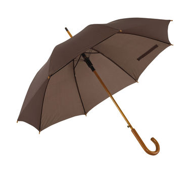 Зонт автоматический TANGO, цвет тёмно-коричневый - 56-0103141- Фото №1