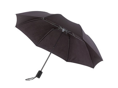 Зонт складной REGULAR, цвет чёрный - 56-0101102- Фото №1