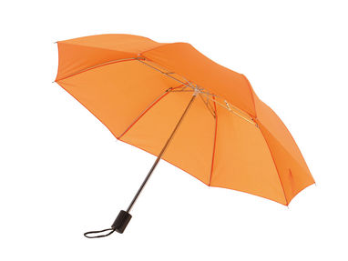 Зонт складной REGULAR, цвет оранжевый - 56-0101104- Фото №1