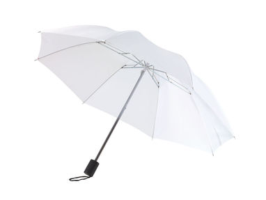 Зонт складной REGULAR, цвет белый - 56-0101110- Фото №1