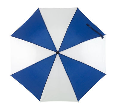 Зонт складной REGULAR, цвет синий, белый - 56-0101112- Фото №2