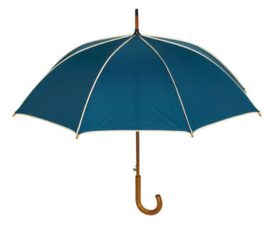 Зонт автоматический WALTZ, цвет тёмно-синий, бежевый - 56-0103090- Фото №1