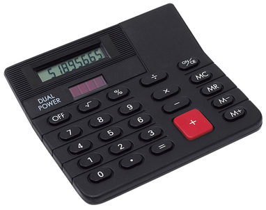Калькулятор CORNER, цвет чёрный - 56-1104095- Фото №1