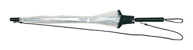 Зонт автоматический PANORAMIC, цвет прозрачный, чёрный - 56-0102085- Фото №1
