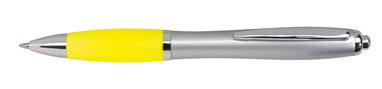 Авторучка SWAY, цвет серебристый, жёлтый - 56-1102003- Фото №1