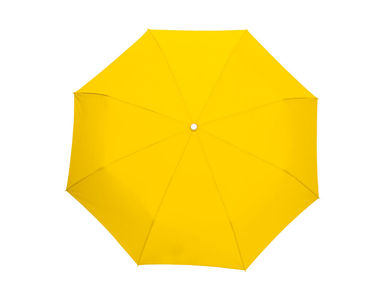 Мини-зонт складной ТWIST, цвет жёлтый - 56-0101203- Фото №1