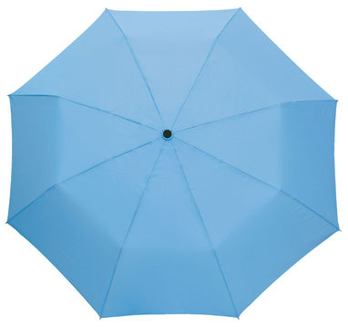Зонт автоматичекий складной COVER, цвет голубой - 56-0101161- Фото №2