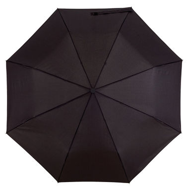 Зонт автоматичекий складной COVER, цвет чёрный - 56-0101165- Фото №2