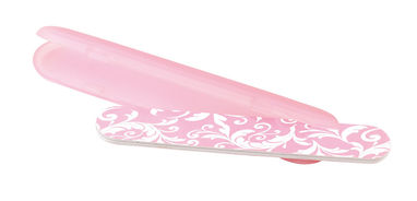 Пилочка для ногтей CARE, цвет розовый - 56-0402442- Фото №1