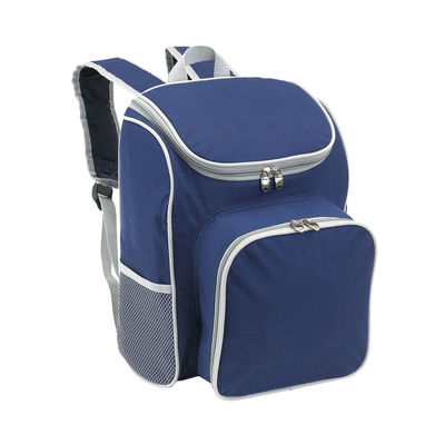 Рюкзак для пікніка OUTSIDE, колір синій, сірий - 56-0604042- Фото №1