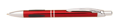 Ручка кулькова алюмінієва LUCERNE, колір червоний - 56-1102017- Фото №1