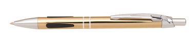Ручка кулькова алюмінієва LUCERNE, колір золотий - 56-1102018- Фото №1
