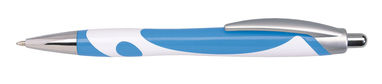 Ручка кулькова MODERN, колір білий, синій - 56-1101111- Фото №1