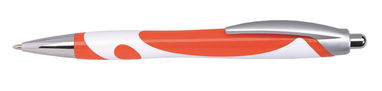 Ручка шариковая MODERN, цвет белый, оранжевый - 56-1101113- Фото №1