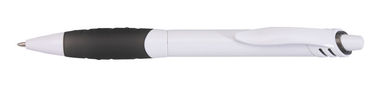 Ручка шариковая JINGLE, цвет белый, серый - 56-1101124- Фото №1