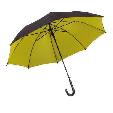 Зонт автоматический DOUBLY, цвет чёрный, жёлтый - 56-0103073- Фото №1