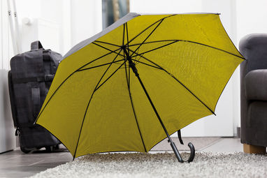 Зонт автоматический DOUBLY, цвет чёрный, жёлтый - 56-0103073- Фото №4