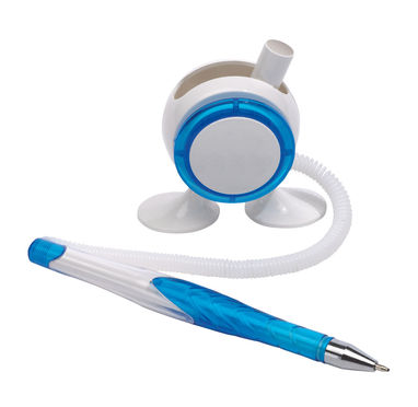 Подставка для ручки LEGGY, цвет белый, синий - 56-1101672- Фото №1