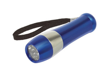 Ліхтарик DARK NIGHT, колір синій, сріблястий - 56-0403100- Фото №1
