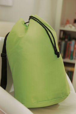 Сумка спортивная-мешок RIMINI, цвет светло-зелёный - 56-0819553- Фото №3