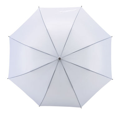 Зонт автоматический SUBWAY, цвет белый - 56-0104192- Фото №2
