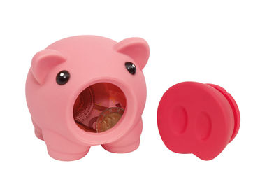 Копилка-свинья MONEY COLLECTOR, цвет розовый - 56-0908034- Фото №2