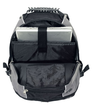 Рюкзак HYPE, колір сірий, чорний - 56-0819548- Фото №3