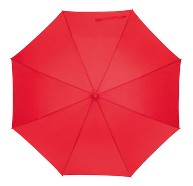 Зонт автоматический LAMBARDA, цвет красный - 56-0103322- Фото №2