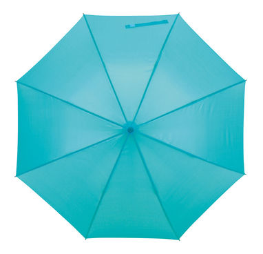 Зонт автоматический LAMBARDA, цвет бирюзовый - 56-0103324- Фото №2